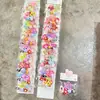 Presilhas de Cabelo Conjunto Infantil Presilhas de Cabelo Acessórios de Cabelo Presilhas BB Acessórios de Cabelo Cartoon para Estudantes Conjunto de 2 ou 4 Peças Acessórios de Cabelo Fofos para Meninas
