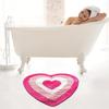 Amor Transfronterizo Día de San Valentín Alfombra de Piso de Cachemira Alfombra Romántica para Puerta Amazon temu Cabello Alfombra Antideslizante para Baño