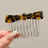 Nuevo peine anti-deslizante estilo coreano con un delicado lazo de mariposa, diseñado para mujeres, creando un peinado alto elegante, y con un elegante pasador lateral y accesorio para el cabello