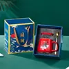 Conjunto de presente de caneca de cerâmica do Mark, copo de água com alta estética, copo promocional com logotipo impresso e gravado, pequeno presente prático atacado