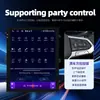 Anfitrión de pantalla vertical Android de 9.7 pulgadas transfronterizo Bluetooth inalámbrico carplay automático integración de imagen de marcha atrás de pantalla grande