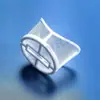 Venta Directa de Fábrica Malla de Nylon Marco de Plástico Cubierta Antipolvo para Secador de Pelo Red de Filtro con Forma Especial para Pequeños Electrodomésticos