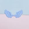 Hecho a mano Bricolaje Ultrasónico Repujado Tela Arte Satén Alas de Ángel Muñeca Cupido Pastel Accesorios de Disfraz Alas