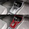 Adecuado para Modificación de Interior de Coche Honda Civic 99-00 Calcomanía Decorativa de Panel de Palanca de Cambios de Fibra de Carbono