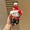 Auténtico Peluche de Dibujos Animados Sanrio Hello Kitty Bolsa Decoración Colgante Llavero Colgante