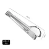 Pinzas Semircirculares de Acero Inoxidable 304, Pinzas para Alimentos de Círculo Completo, Pinzas para Pan, Pinzas para Toallas, Pinzas para Buffet, Pinzas para Barbacoa, Pinzas para Freír