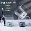 Vaso para Enjuague Bucal, Vaso para Cepillo de Dientes Infantil de Baño, Vaso para Cepillo de Dientes de Pareja, Portacepillos de Dientes de Cerdo de Dibujos Animados, Vaso para Lavarse la Cara de Baño