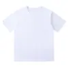 Camiseta de Verão Personalizada com Gola Redonda e Manga Curta para Homens, Cor Lisa de Seda de Gelo Respirável Camiseta Off-Shoulder para Casais com Padrão Estampado de Logo Camiseta Básica