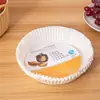 Papel Redondo Especial para Freidora de Aire, Molde para Hornear Desechable, Plato de Papel de Silicona a Prueba de Aceite, Papel Espesado de Grado Alimenticio para Freidora de Aire