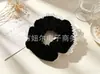 Elástico de Cabelo Estiloso com Detalhe de Renda Scrunchie Padrão Xadrez Estilo Coreano para Meninas, Suprimento para Loja de Acessórios, Direto da Fábrica de Origem