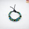 Pulseira Trançada Colorida Transfronteiriça Europeia e Americana DIY Corda da Sorte Estilo Étnico Pulseira da Amizade Nepalesa Pequenas Mercadorias de Yiwu