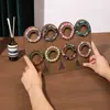 Suporte de madeira para pulseiras Wenwan, expositor de pulseiras, pulseira, joias, suporte para pingentes, suporte de armazenamento criativo, suporte de feira de rua, adereços para transmissão ao vivo