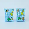 Suministro puntual grueso inflable transparente pez pequeño anillo de brazo niños aprendizaje agua natación manguito agua PVC manguito flotante al por mayor