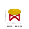 Soporte de Comedero para Gatos y Perros de Alta Apariencia Estilo Nave Espacial, Protector de Cuello, Altura Ajustable, Comedero Anti-Derrames para Mascotas, Comedero para Gatos y Perros, Bebedero, Juego de Tazones y Platos