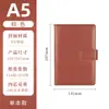 Cuaderno con Hebilla A5 Personalizado de Alta Gama Engrosado Bloc de Notas de Oficina de Negocios Libro de Registro de Reuniones de Trabajo Se Puede Imprimir con Logo