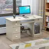 Mesa de computador de mesa, design moderno e minimalista, econômica e adequada para apartamentos pequenos, mesa de estudante, mesa de quarto, mesa de escritório em casa