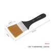 Boyixuan Pincel de Aquarela para Estudante de Arte com Cabo de Madeira Pincel de Nylon Pincel para Pintura de Parede Acrílica Pincel Pintado à Mão Placa de Pincel