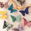 Piedra Cruda de Cristal Natural Transfronteriza Adornos de Mariposa Alas Talladas Animales Artesanías de Cristal Decoración de Escritorio Regalos
