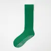 Calcetines de yoga profesionales, calcetines de fitness Pilates con puntos antideslizantes, amortiguadores, transpirables y resistentes al olor, con suela de rizo para correr