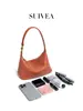 Bolsa Portátil para Lonchera de Verano 2026, Bolso Sencillo Tejido para Mujer, Bolso de Hombro Retro para Debajo del Brazo, Bolso Cruzado de Gran Capacidad para el Trayecto Diario