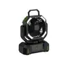 Ventilador de Camping Personalizado Controle Remoto Carregamento USB Barraca de Camping Longa Duração da Bateria Potência de Vento Forte Portátil para Exterior Oscilação Esquerda e Direita