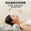 Almohada térmica de trigo sarraceno para protección del cuello, almohada eléctrica integrada para uso doméstico, almohada de artemisa, almohada triangular para dormir, soporte cervical de temperatura constante
