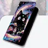 Capa de Couro Pintada Adequada para Celular Flip Huawei Nova15Pro, Capa de Celular com Porta-Cartão Nova14Proc, Enjoy 80