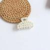 Pasador de Pelo de Perla Estilo Conejo Pinza de Garra Floral para Mujer Set Coreano Lazo Accesorios para el Cabello Acrílicos Retro Niños