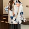 Otoño e invierno 2023 nuevo sentido del diseño abrigo grueso con forro polar de doble cara moda femenina cálido versátil abrigo de cachemira