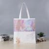 Bolsa de lona creativa para regalo estudiante mujer un solo hombro personalizada publicidad LOGO bolsa de lona suministro de fábrica