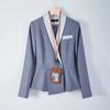 Conjunto de Traje Profesional para Mujer, Primavera y Verano, Adecuado para Joyerías, Recepcionistas de Hotel, Ropa Formal, Uniformes de Trabajo para Tiendas 4S, Viajes de Negocios