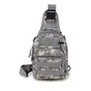 Nueva Bolsa Pequeña Táctica de Pecho para Exterior Deportes Oxford Impermeable Cruzada Hombro Camuflaje Multifuncional Deportes Combinable con Todo