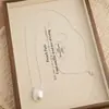 Collar minimalista de cordón negro con colgante de gota de agua ovalada cepillada para mujer, estilo coreano, cadena larga ajustable para suéter, accesorio elegante y versátil