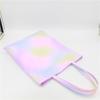 Bolsa Tote de Lona Moderna y Colorida, Bolsa de Mano para Compras para Mujer, Bolsa Tote de Lona Arcoíris, Personalización de Amazon