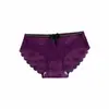 Sombras Florales~Bragas de Encaje Sutilmente Sexy Estilo Francés para Mujer, Deseo Puro Agujereadas con Refuerzo de Algodón Puro Braguitas para Mujer