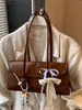 Bolso de Gran Capacidad para Mujer Verano 2025 Nuevo Bolso Simple de Hombro Sobaco Casual Estilo Coreano Bolso de Trabajo