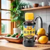 Vinagre Agedo Hengyi Zhenjiang Tao Tan 100ml Garrafa Pequena Premium Embalagem Portátil para Fermentação Caseira Vinagre Comestível para Uso em Dormitório