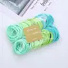 50 anéis de cabelo gradiente fofos não machucam o cabelo corda grossa para cabelo super fada alta elasticidade estilo acadêmico rabo de cavalo alto corda de cabelo