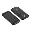 Nuevo cargador solar portátil de gran capacidad de 10000 mAh con carga inalámbrica, lámpara dual SOS, brújula, power bank