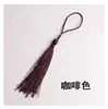 Borla Pequeña Espiga Colgante Cabeza de Espiga Roja Accesorios para Tocados Marcadores de Libros Nudo Chino Colgante de Espiga para Abanico al por Mayor