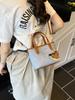 Bolsa de Mão Color-Blocking de Luxo para Mulheres, Nova Bolsa Saco Transversal Versátil 2026, Bolsa de Ombro da Moda