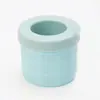 Taza de Hielo Cilíndrica de Silicona Portátil para Uso en Casa, Charola de Hielo Aplastable a Mano, Molde Pequeño para Cubitos de Hielo para Bebidas al Aire Libre Venta al Por Mayor