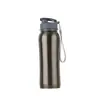 Copo Térmico de Aço Inoxidável de Grande Capacidade para Viagens Internacionais, Garrafa de Água para Esportes ao Ar Livre com Alça, Chaleira Isolada, Chaleira de Montanhismo de Calibre Grande, Design Simples