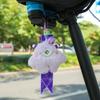 Decoração refletiva para pendurar em bicicleta, fita para pendurar em bicicleta, faixa de aviso de segurança, destaque para andar à noite, decoração para pendurar em mochila