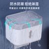 Caja para Pañuelos de Baño con Barra Colgante Estante de Almacenamiento para Papel Higiénico en Rollo Caja para Pañuelos de Baño Montada en la Pared sin Perforaciones