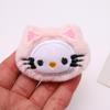 Acessórios de Pelúcia de Algodão com Cabeça de Animal de Desenho Animado Patozinho Fofo Gato Boneca Broche DIY Boneca Acessórios de Decoração