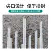 Fabricantes de origen tubo para beber degradable pla protección ambiental popote empaque individual al por mayor té de leche desechable resistente al calor