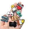 Charms de Sapato Série Novo Doutor de Animais Transfronteiriço Acessórios DIY Presilhas de Sapato de Borracha Macia Removíveis Atacado em Estoque