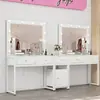 Tocador profesional con luces para estudios fotográficos, salones de belleza y tiendas de novias