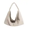 Bolso Grande de Mano Casual y Relajado 2026 Nueva Versión Coreana Bolso de Hombro Versátil Casual para el Trabajo para Mujer